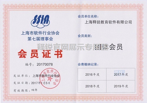 乐鱼在线登录是上海市软件行业协会会员企业
